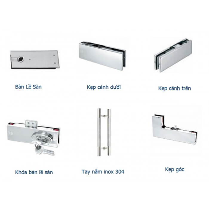 Báo giá cửa kính cường lực