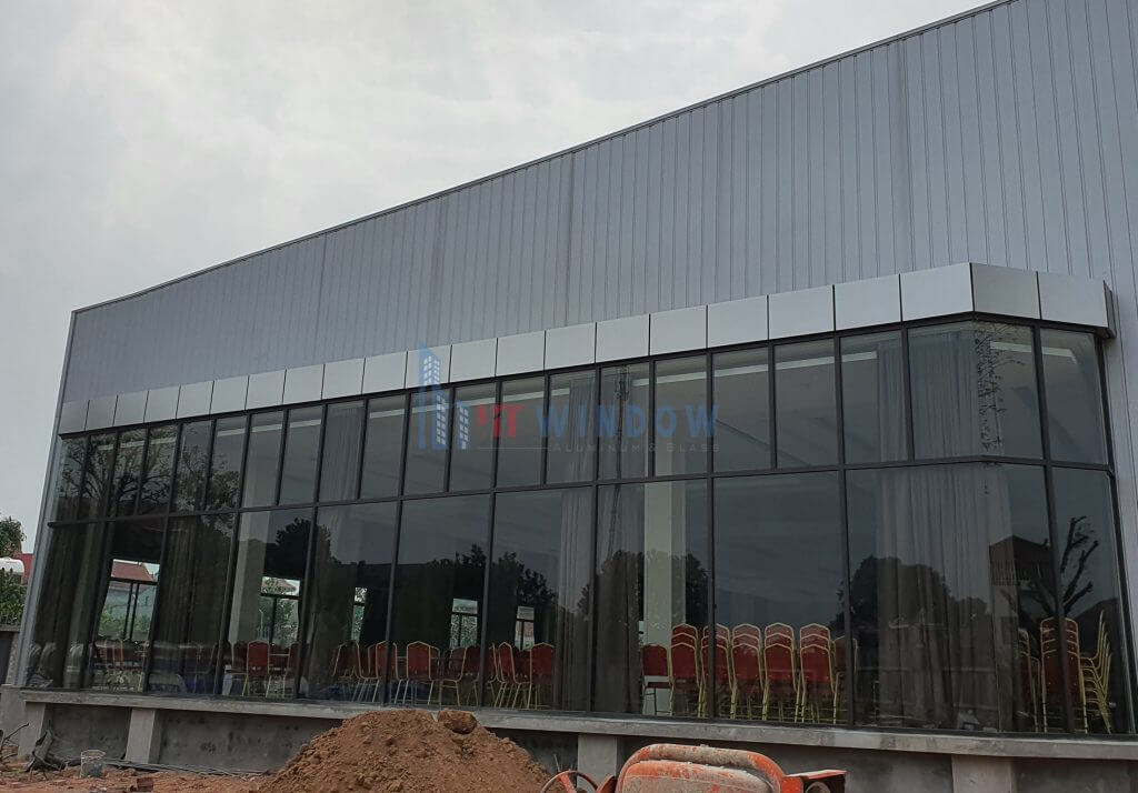 CÔNG TRÌNH CỬA NHÔM XINGFA NHẬP KHẨU-PHỤ KIỆN KINLONG TẠI THỊ TRẤN CHŨ-BẮC GIANG