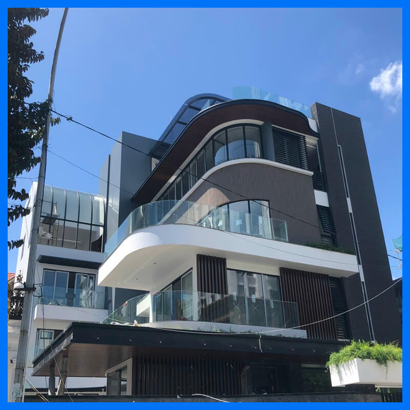 dự án cửa nhôm luxury