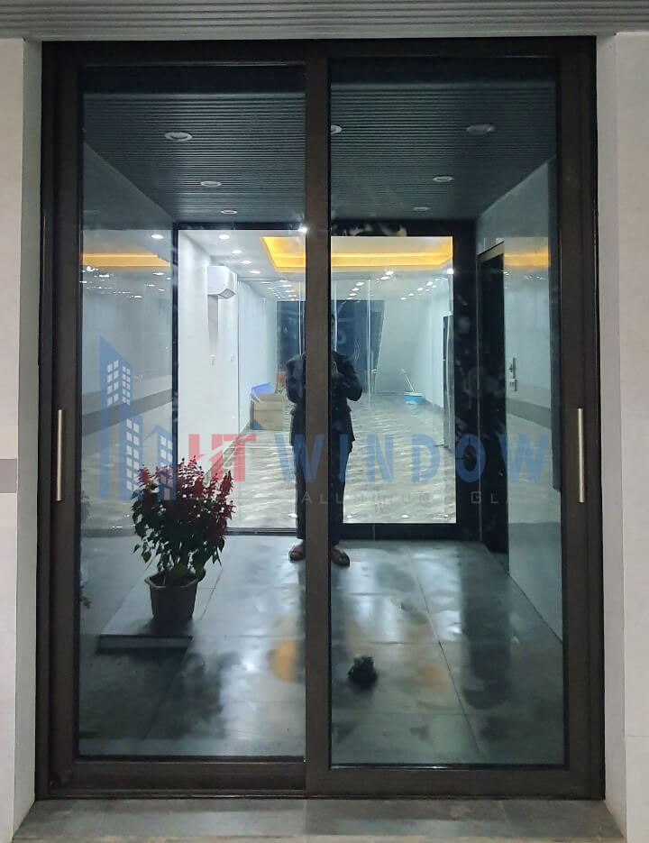 công trình cửa nhôm xingfa nhập khẩu-phụ kiện Cmech tại-Ứng hòa-Hà Nội