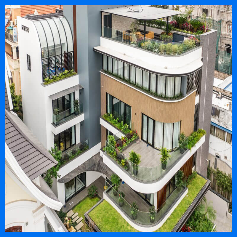 công trình cửa nhôm xingfa nhập khẩu-phụ kiện Kinlong tại thị trấn Chũ-Bắc Giang