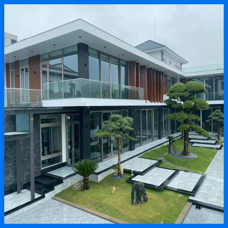 công trình cửa nhôm civro tại lương sơn-hòa bình