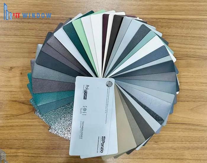 500 màu sắc để lựa chọn