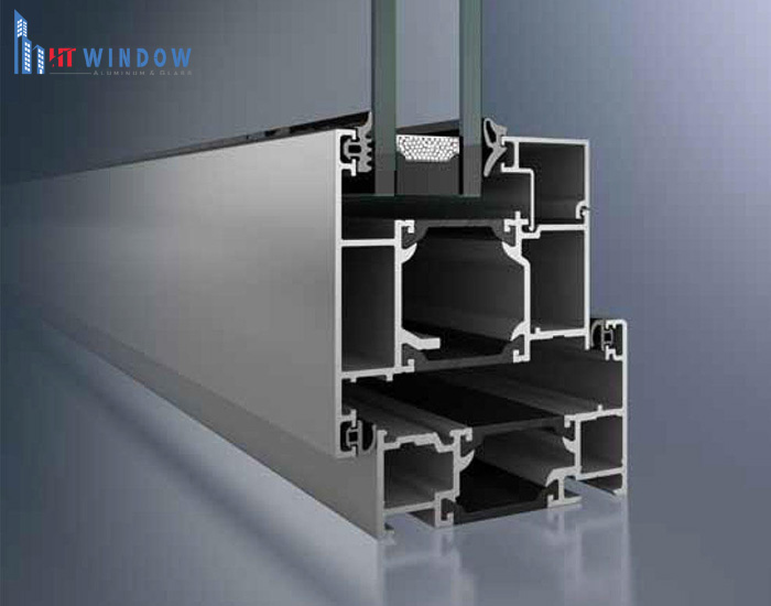 Lát cắt cửa nhôm Schueco
