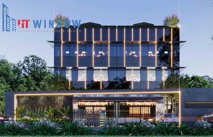Nhu cầu thi công vách kính mặt dựng tại Hải Phòng rất lớn