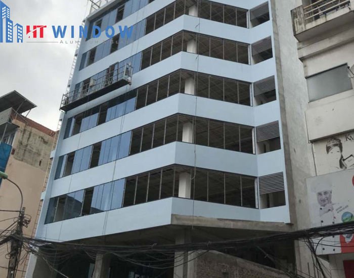 Các đô thị hiện nay đều ưu tiên sử dụng loại mặt dựng nhôm kính cho công trình