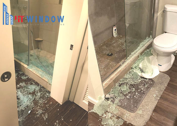 Kính cường lực bị nứt rất nguy hiểm