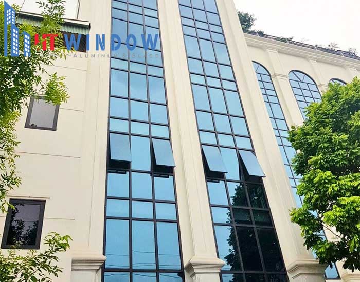 Mặt dựng nhôm Xingfa hệ 65 an toàn, thân thiện với môi trường