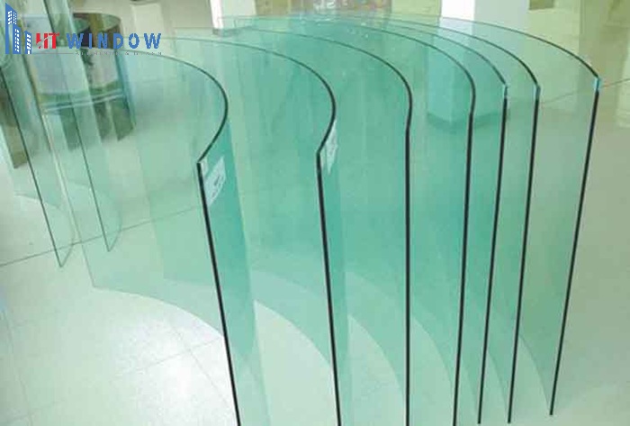 Kính uốn cong 1/4 cung