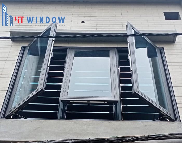 Hệ cửa sổ từ nhôm PMI