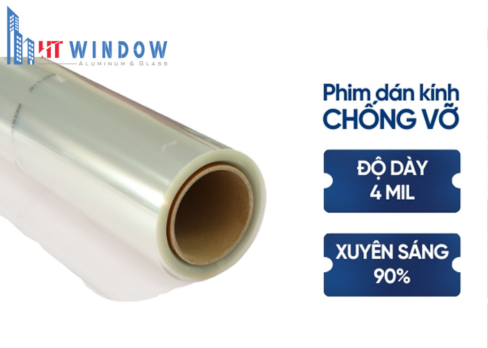 Sử dụng màng film dán bảo vệ cho cửa kính