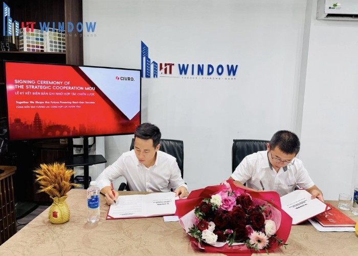 Lễ ký kết Hợp tác Chiến lược giữa CIVRO và HTWINDOW diễn ra trong bầu không khí trang trọng