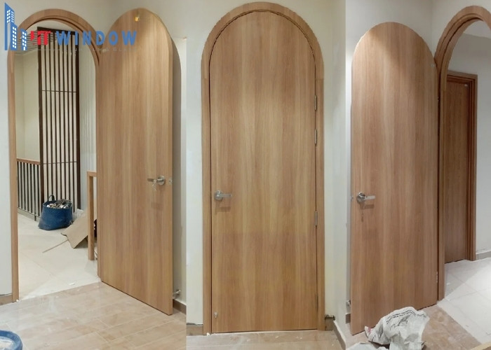 Cửa nhựa composite phù hợp với phòng ngủ và phòng làm việc