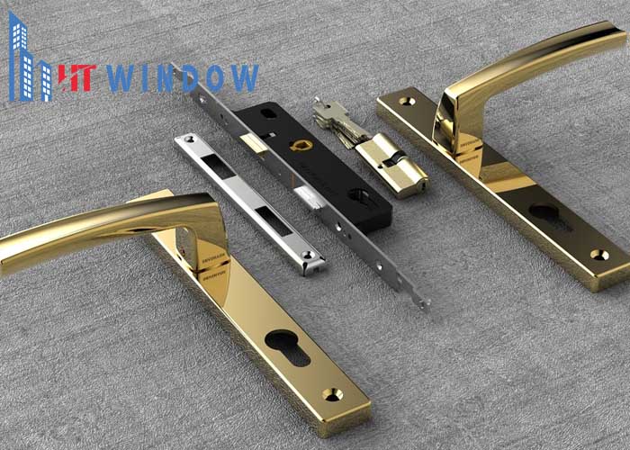 Các loại khoá cửa nhôm kính rất đa dạng