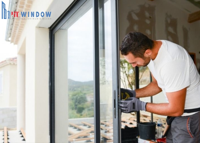 Khi cánh cửa xệ, không chỉ phát ra tiếng cọ sát mà còn làm khóa cửa bị kẹt