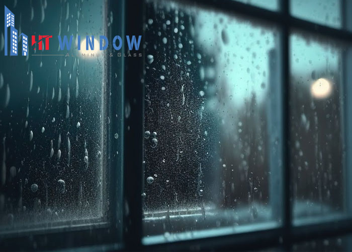 Cửa nhôm kính bị nước vào có thể do lỗi kỹ thuật