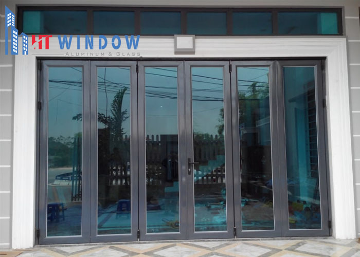 Cửa nhôm kính được cấu tạo từ nhiều thành phần khác nhau để đảm bảo công năng