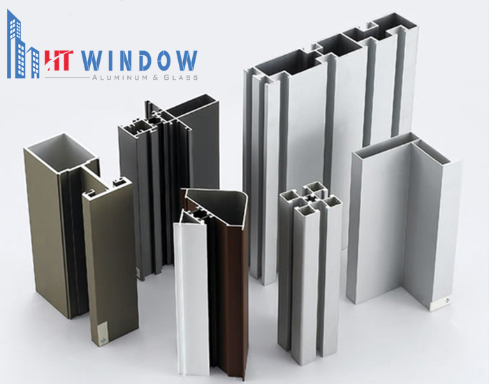 Độ dày và cấu trúc nhôm giúp cửa có thể chịu lực tốt
