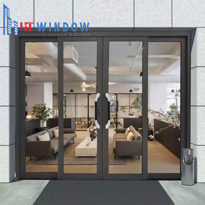 Cửa nhôm kính phòng khách sẽ được chọn lựa khá kỹ
