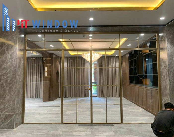 Cửa nhôm Slim có giá thành cao, yêu cầu kỹ thuật lắp đặt chính xác tuyệt đối