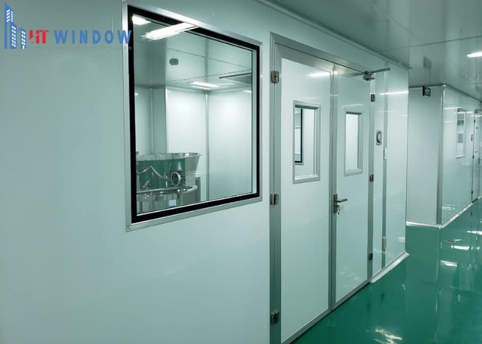 Loại kính này được ứng dụng trong phòng thu âm, phòng thí nghiệm cần yên tĩnh tuyệt đối
