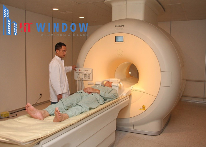 Nhôm thường được sử dụng làm thiết bị chụp cộng hưởng từ