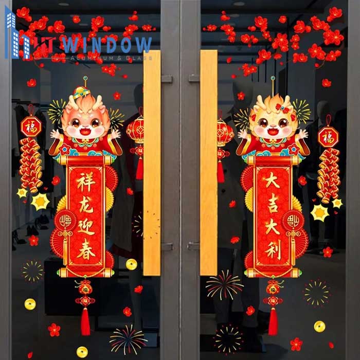 Ý tưởng trang trí cửa Tết cổ truyền