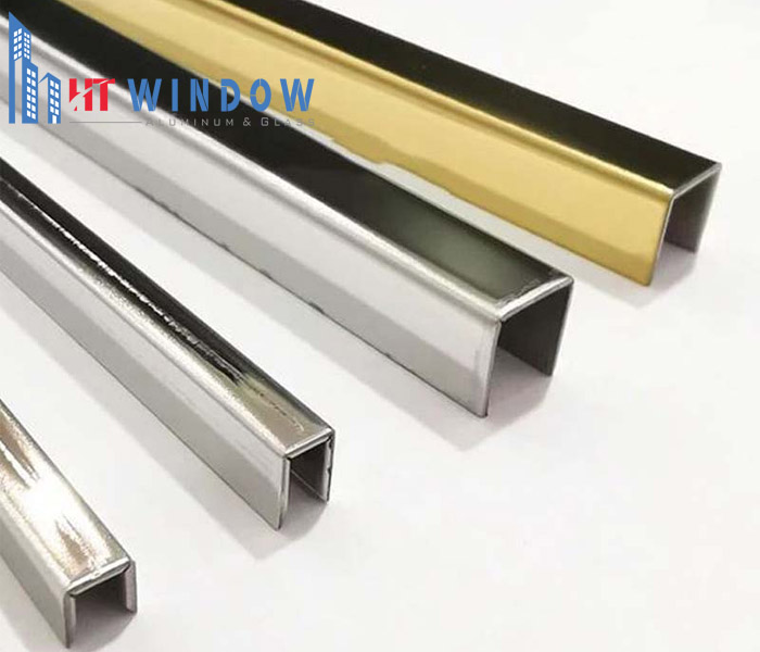Vật liệu và thông số kỹ thuật của u inox sẽ có sự thay đổi để phù hợp với từng thiết kế