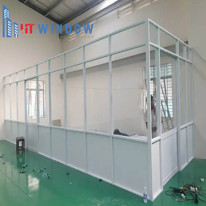 Cấu tạo của vách ngăn nhôm hệ 700