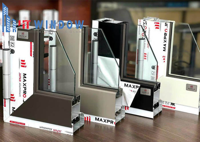 Maxpro sử dụng nhiều hệ nhôm khác nhau để phù hợp với từng vị trí cửa riêng biệt