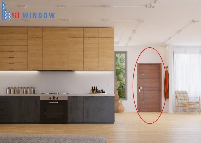 Cửa ngách tạo ra lối đi phụ giúp các thành viên đi lại thuận tiện hơn