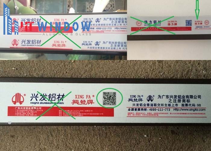 Trên thị trường có rất nhiều mẫu tem Xingfa tự chế