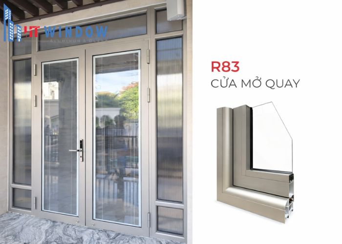 Cửa nhôm Maxpro hệ 83 là dòng cửa nhôm cao cấp