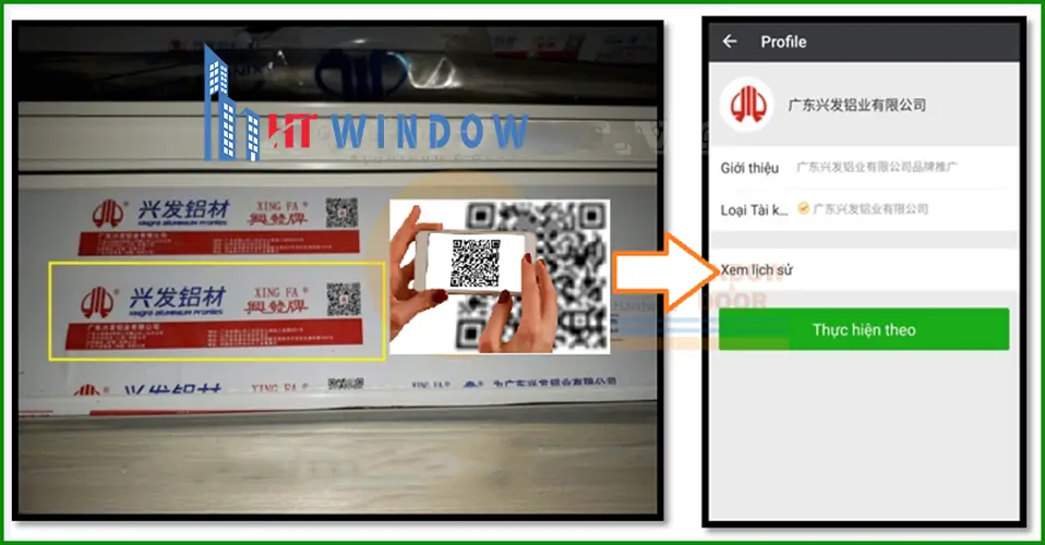 BÁO GIÁ CỬA NHÔM XINGFA NHẬP KHẨU