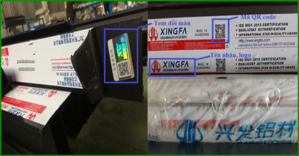 BÁO GIÁ CỬA NHÔM XINGFA NHẬP KHẨU