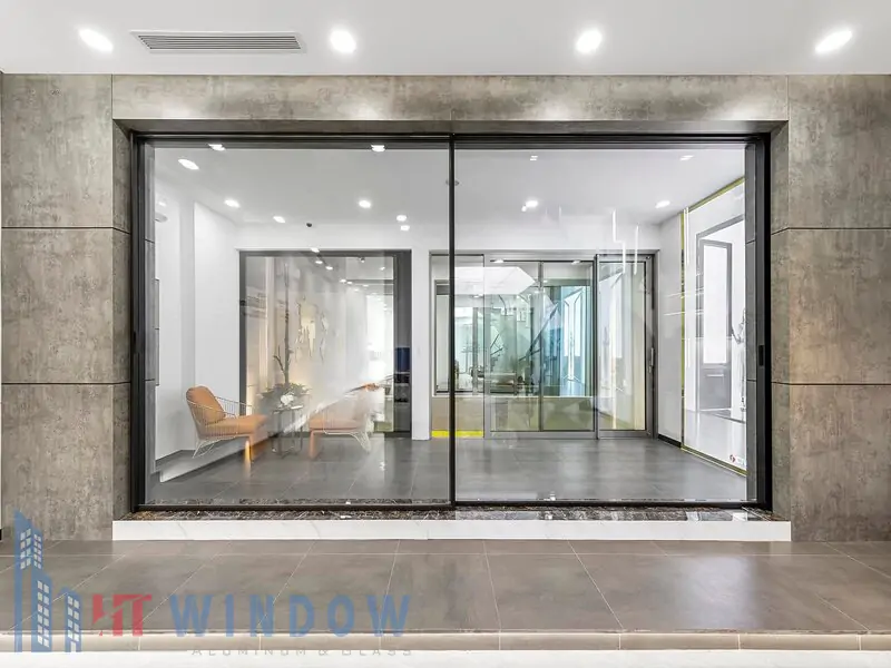 Cửa nhôm slim trượt