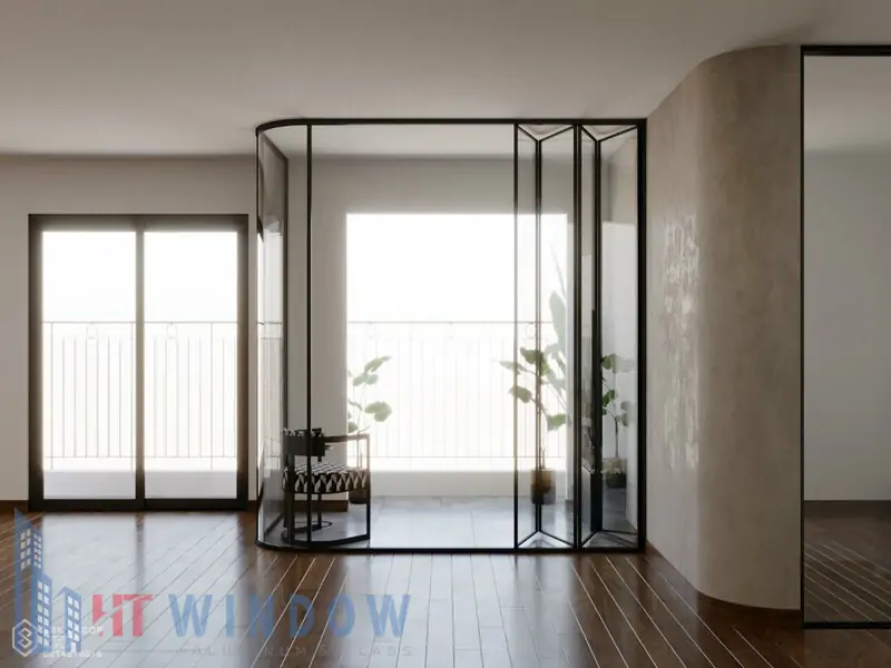 Cửa nhôm slim trượt
